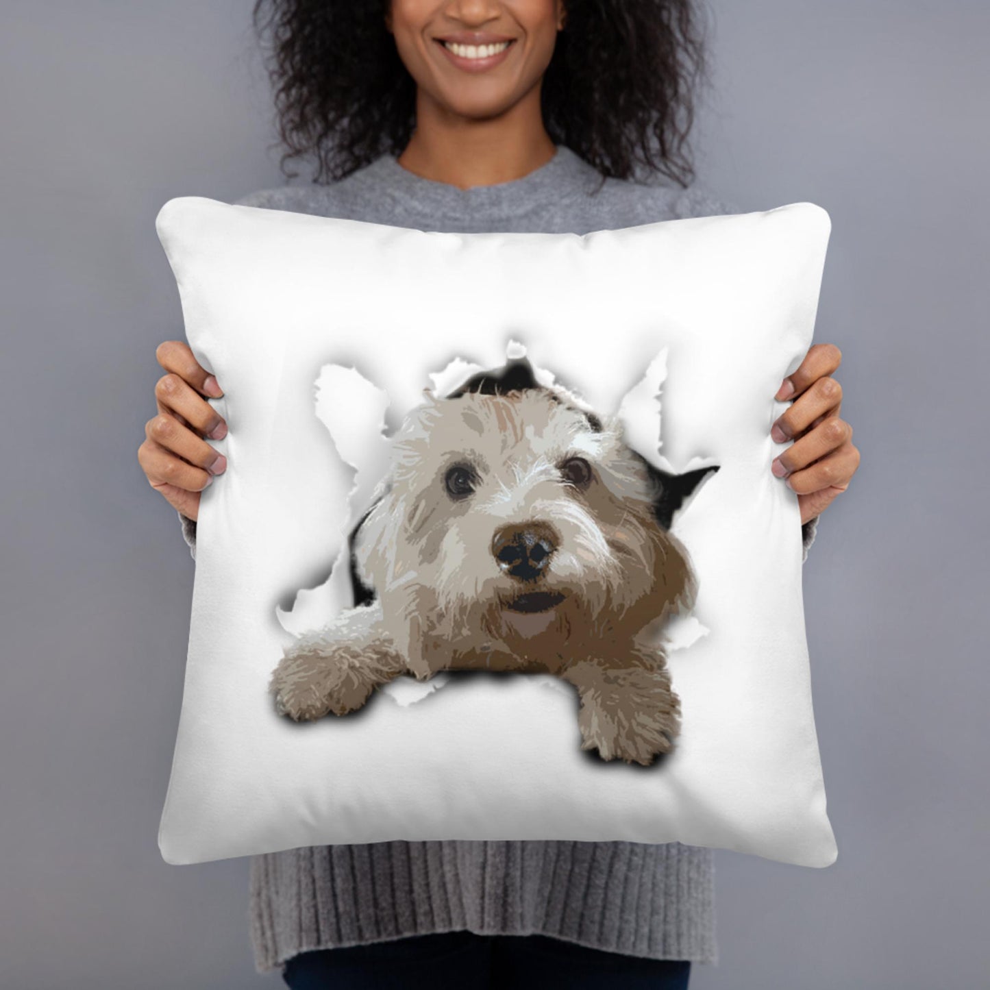 Cozy Cavachon Pillow